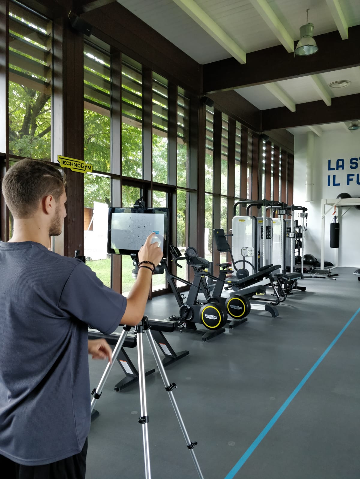 Test visio-motori per gli arbitri a Coverciano - Training Lab Firenze
